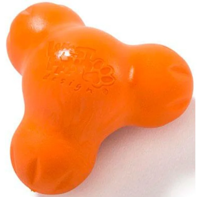 Іграшка West Paw Tux Small Tangerine для собак, 10 см