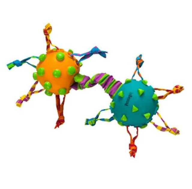 Іграшка Petstages Два м'ячі на канаті, для собак