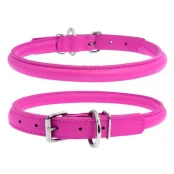 Ошейник Waudog Glamour круглый, диаметр 10 мм, длина 33-41 см, розовый
