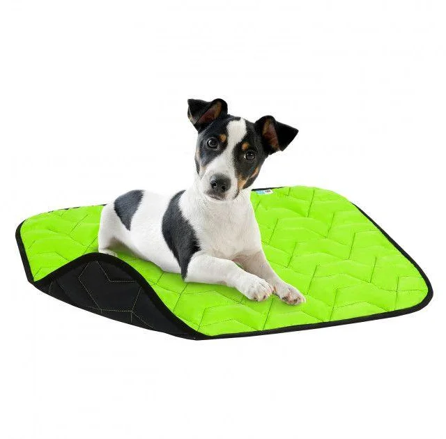 Подстилка AiryVest для собак, салатово-чёрная, 55×40 см