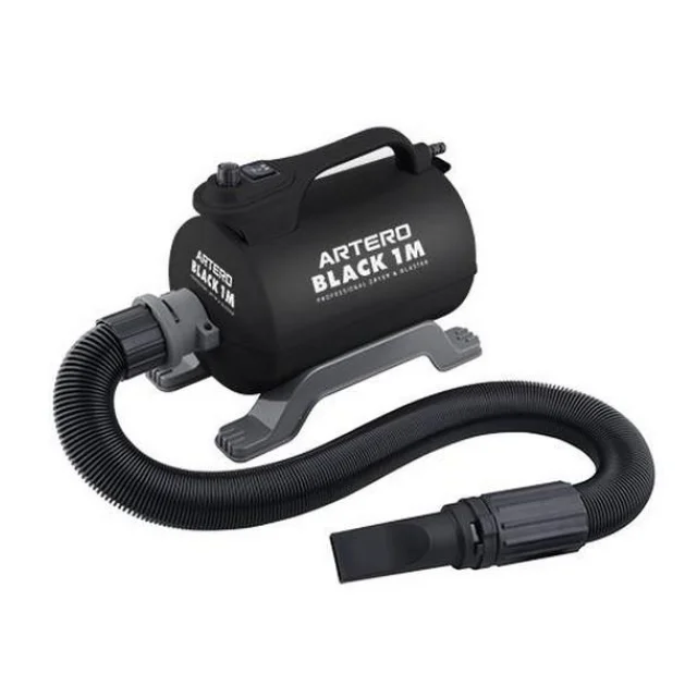 Стационарный фен Artero Black 1 Motor 2600 Вт (+3 насадки)