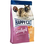Сухий корм Happy Cat Adult Sterilised для стерилізованих кішок кастрованих котів, з лососем, 1.4 кг