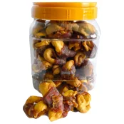 Ласощі сушене куряче м'ясо Dog Snack на яблуці для собак всіх порід, 700 г