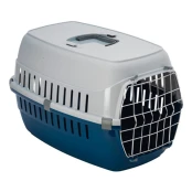 Переноска Moderna Road Runner 2 для собак и кошек до 8 кг, пластик, черничная, 58×35×37 см
