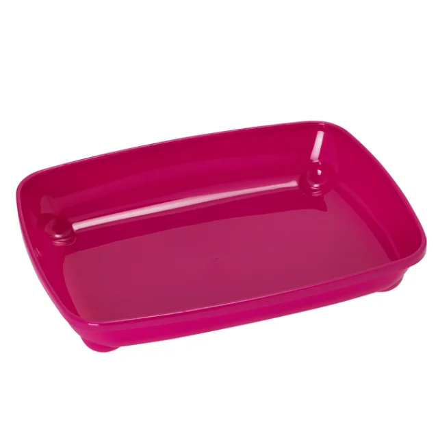 Туалет Moderna Arist-O-Tray для кошенят, пурпурний, 27,9 х 35 х 6,2 см