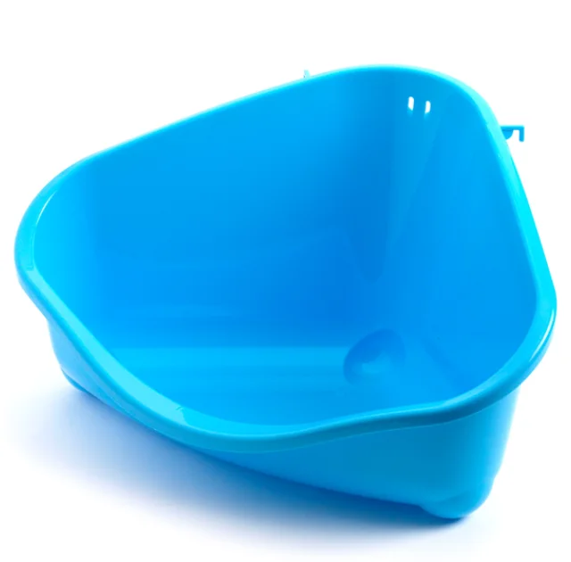 Туалет Moderna Pet`s Corner Large для грызунов, угловой, пурпурный, 49 х 34 х 26 см