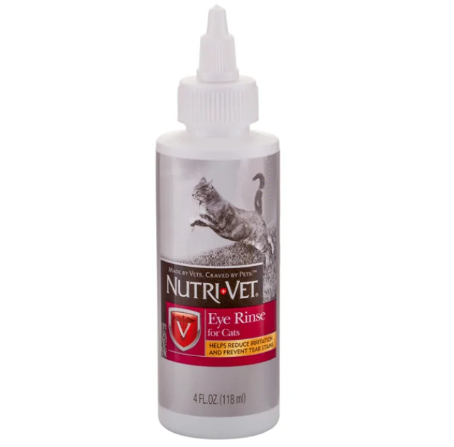 Очні краплі Nutri-Vet Eye Cleanse для кішок, 118 мл