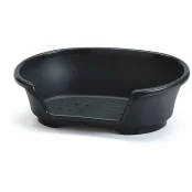 Лежанка Savic Cosy Air для собак, пластик, черная, 78 см, 90×60×26 см
