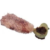 Игрушка Coastal Turbo Compressed Catnip из прессованной кошачьей мяты для кошек, с мехом, 5 см