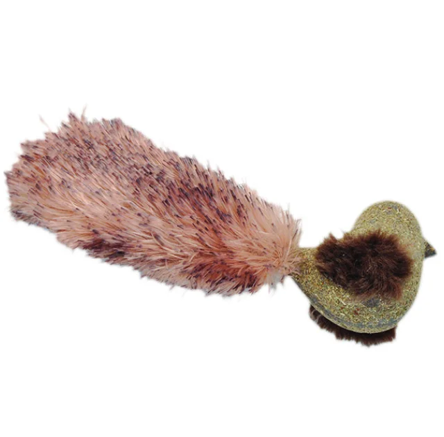 Игрушка Coastal Turbo Compressed Catnip из прессованной кошачьей мяты для кошек, с мехом, 5 см