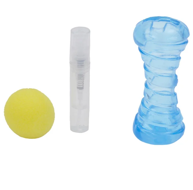 Игрушка гантель Coastal Turbo Scent Locker Dumbbell из прессованной кошачьей мяты для кошек, голубая