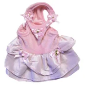 Велюровое плаття Monkey Daze Pink Elour Dress для собак, розмір XS, рожеве