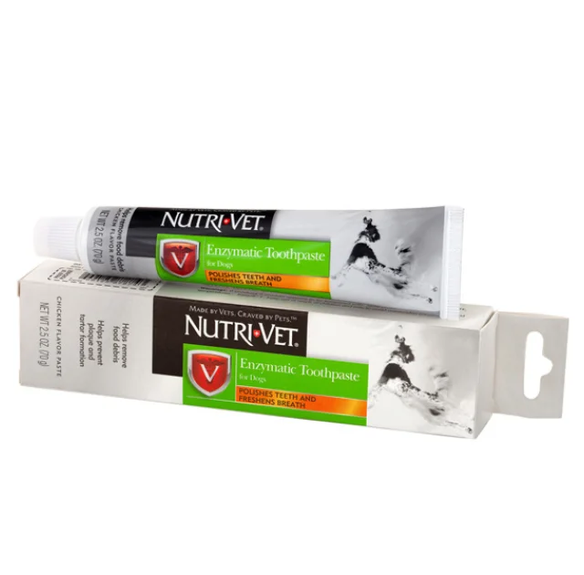 Зубная паста Nutri-Vet Enzymatic Toothpaste энзимная для собак, 70 г