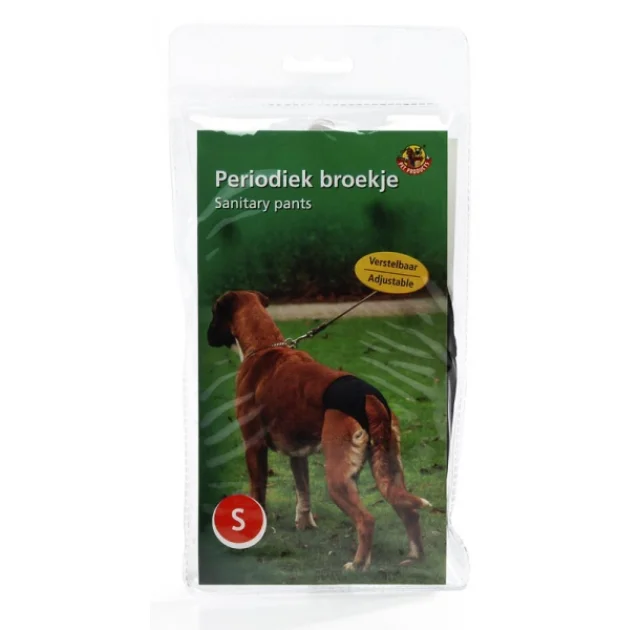 Трусы гигиенические Pet Products Ройал для собак, черные, 22×42 см