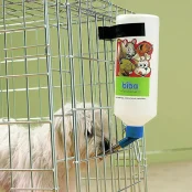 Поїлка Savic Glass Bottle з кріпленням в клітку для собак, гризунів, 1 л