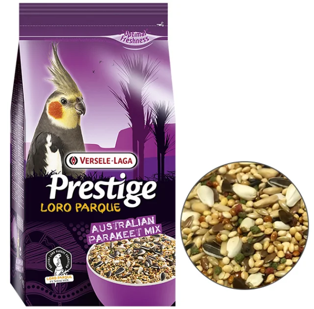 Полноценный корм Versele-Laga Prestige Loro Parque Australian Parakeet Mix для австралийских попугаев, 1 кг
