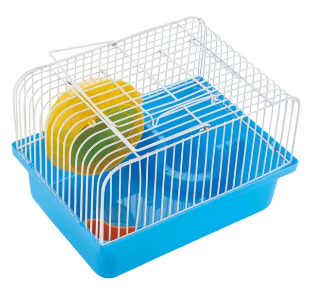 Клітка AnimAll Cube для хом'яка 23.2x17х12 см, блакитна