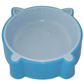 Пластикова миска AnimAll для котів S, 200 мл, блакитна