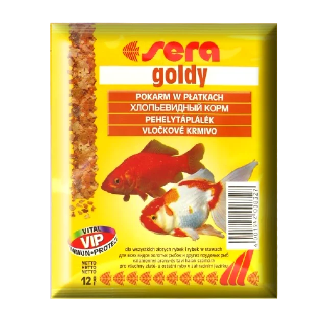 Sera Goldy корм для золотих рибок (пластівці), 12 г