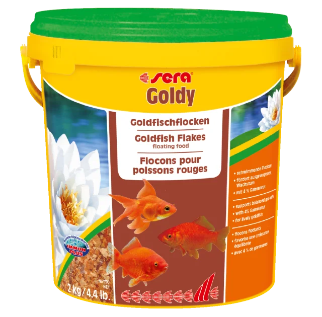 Sera Goldy корм для золотых рыбок (хлопья), 10000 мл