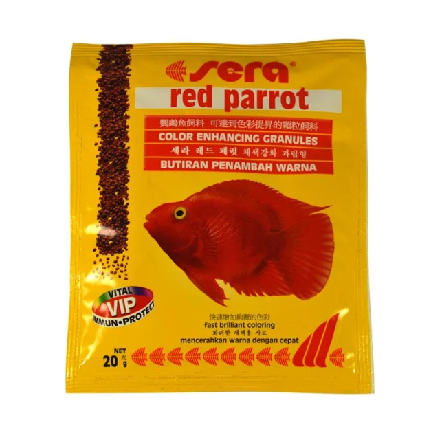 Sera Red Parrot корм для риб червоний папугай, 20 г