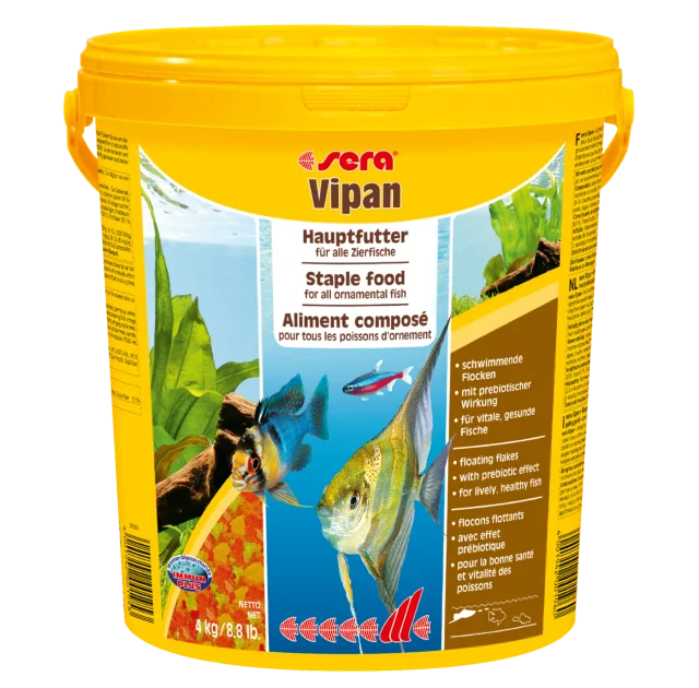 Sera Vipan Large Flakes корм универсальный, большие хлопья, 20000 мл