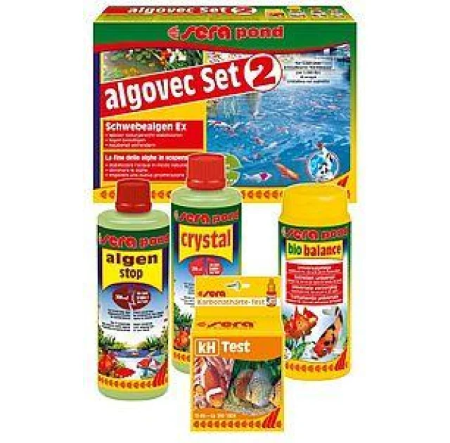 Sera Pond Algovec Set 2 комплект для видаленія нітчастих водоростей в ставку на 5000 л