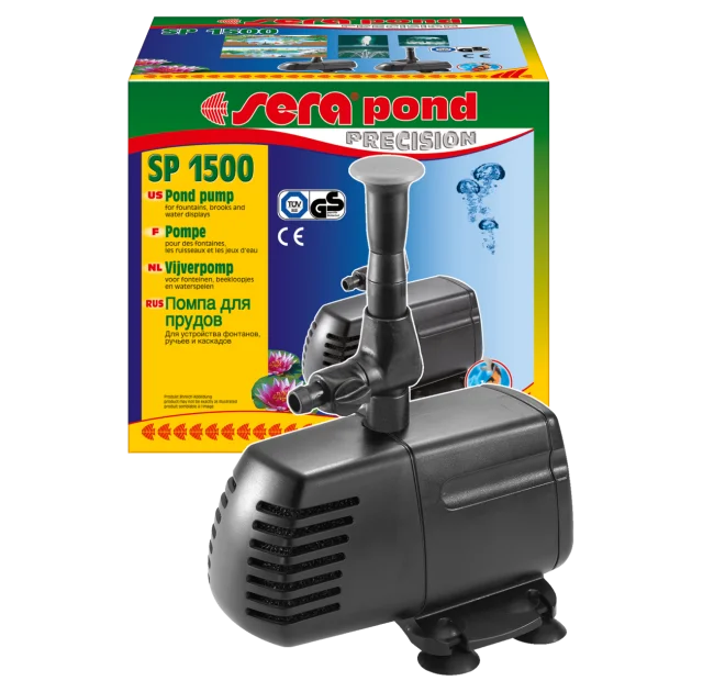 Sera Pond Pump SP 1500 помпа для фонтанів, 1,8 м, 1650 л / ч