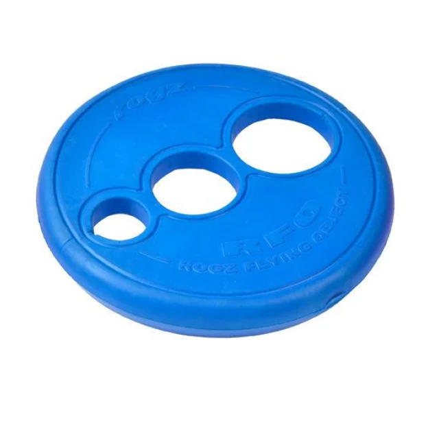 Іграшка Rogz RFO для собак літаючий диск, синій, 23 см