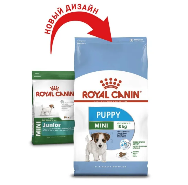 Сухий корм Royal Canin Mini Puppy для цуценят дрібних порід до 10 місяців, 8 кг