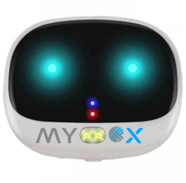 GPS Нашийник MYOX MPT-47DB для собак, чорний