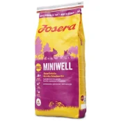 Сухой корм Josera Adult Miniwell для взрослых собак малых пород, с птицей, рисом и кукурузой, 15 кг