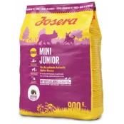 Сухой корм Josera Mini Junior для подрастающих собак малых пород с 3-й недели жизни, с уткой и лососем, 900 г