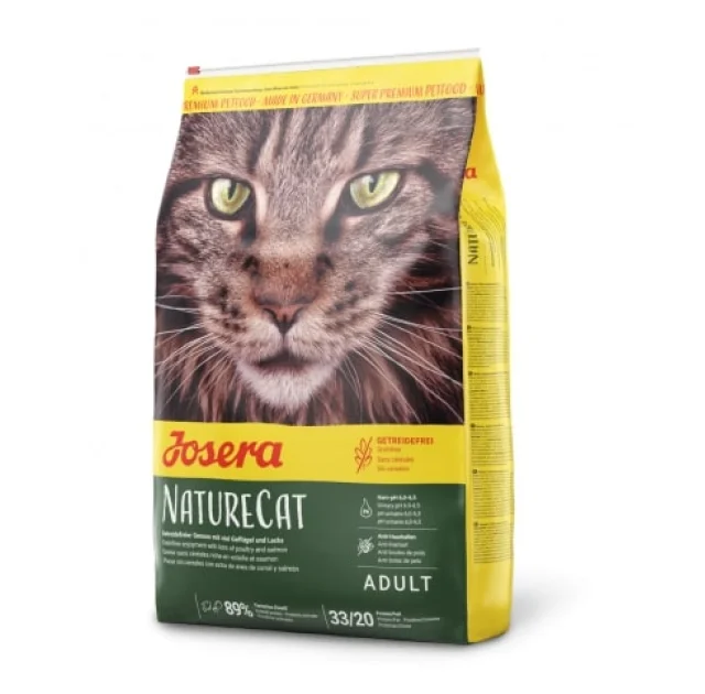 Сухий корм Josera Adult NatureCat для молодих кішок від 6 місяців, з бататом, рисом і травами, 10 кг