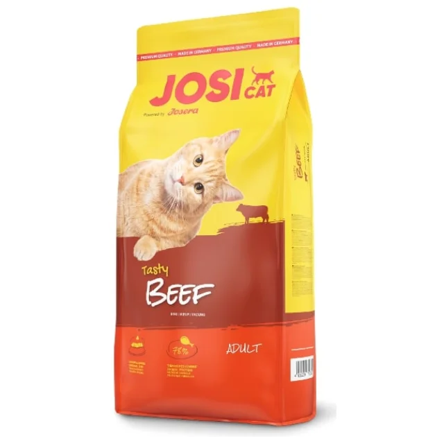 Сухой корм Josera JosiCat Adult Tasty Beef для взрослых кошек, с говядиной, 18 кг