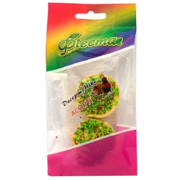 Ласощі Природа Фієста для папуг, десерт тарталетка чумиза, 2 шт