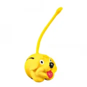 Игрушка латексный шар Trixie в виде животного для собак, с хвостом, 6 см