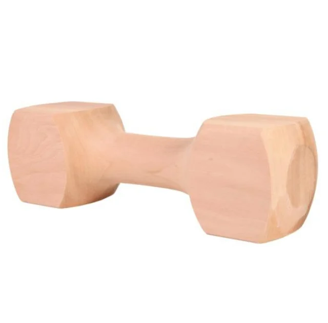 Іграшка дерев'яна гантель Trixie для собак, 650 г