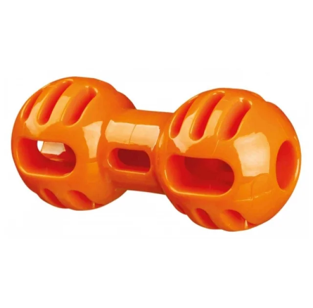 Игрушка гантель Trixie Soft & Strong термопластрезина для собак, без звука, 11 см