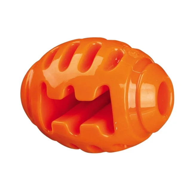 Іграшка м'яч регбі Trixie Soft & Strong для собак, термопластрезіна, без звуку, 10 см