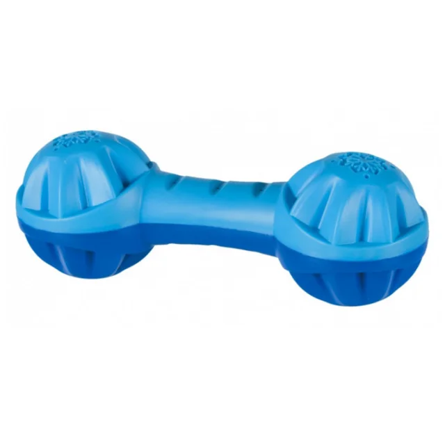 Игрушка гантель охлаждающая Trixie термопластрезина для собак, 18 см