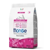 Сухой корм MONGE DOG Extrasmall Puppy & Junior курица с рисом, 800 г