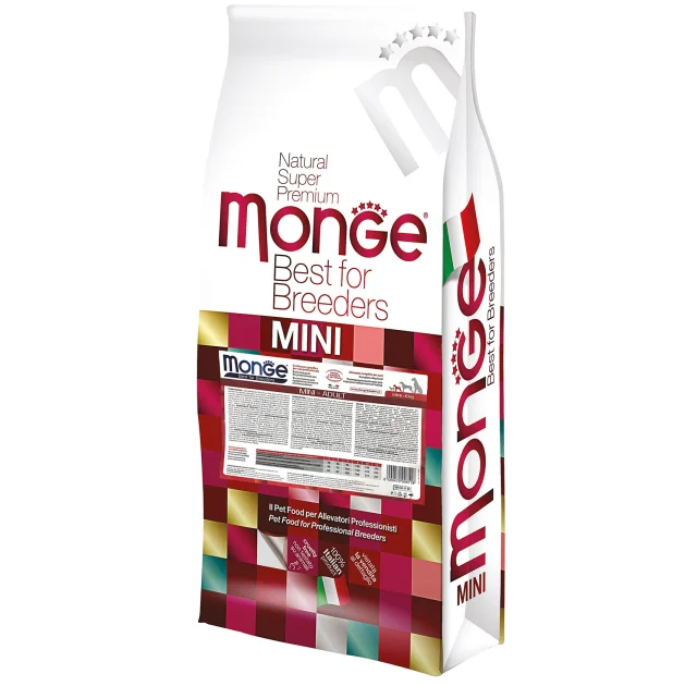 Сухий корм MONGE DOG Mini Adult курка з рисом, 15 кг