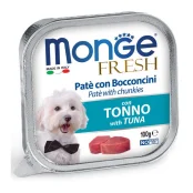 Влажный корм MONGE DOG FRESH с тунцом, 100 г