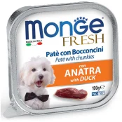 Влажный корм MONGE DOG FRESH с уткой, 100 г