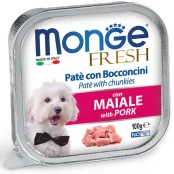 Влажный корм MONGE DOG FRESH со свининой, 100 г