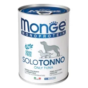 Влажный корм MONGE DOG SOLO 100% тунец, 400 г