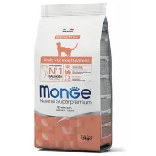 Сухий корм MONGE CAT Adult з лососем, 1.5 кг