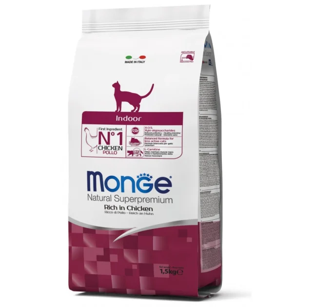 Сухий корм MONGE CAT Indoor, 1.5 кг