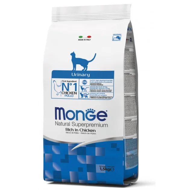 Сухий корм MONGE CAT Urinary, 1.5 кг